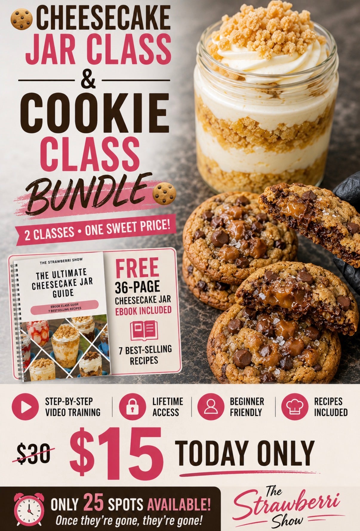 Cookie Class & Cheesecake Class Bundle