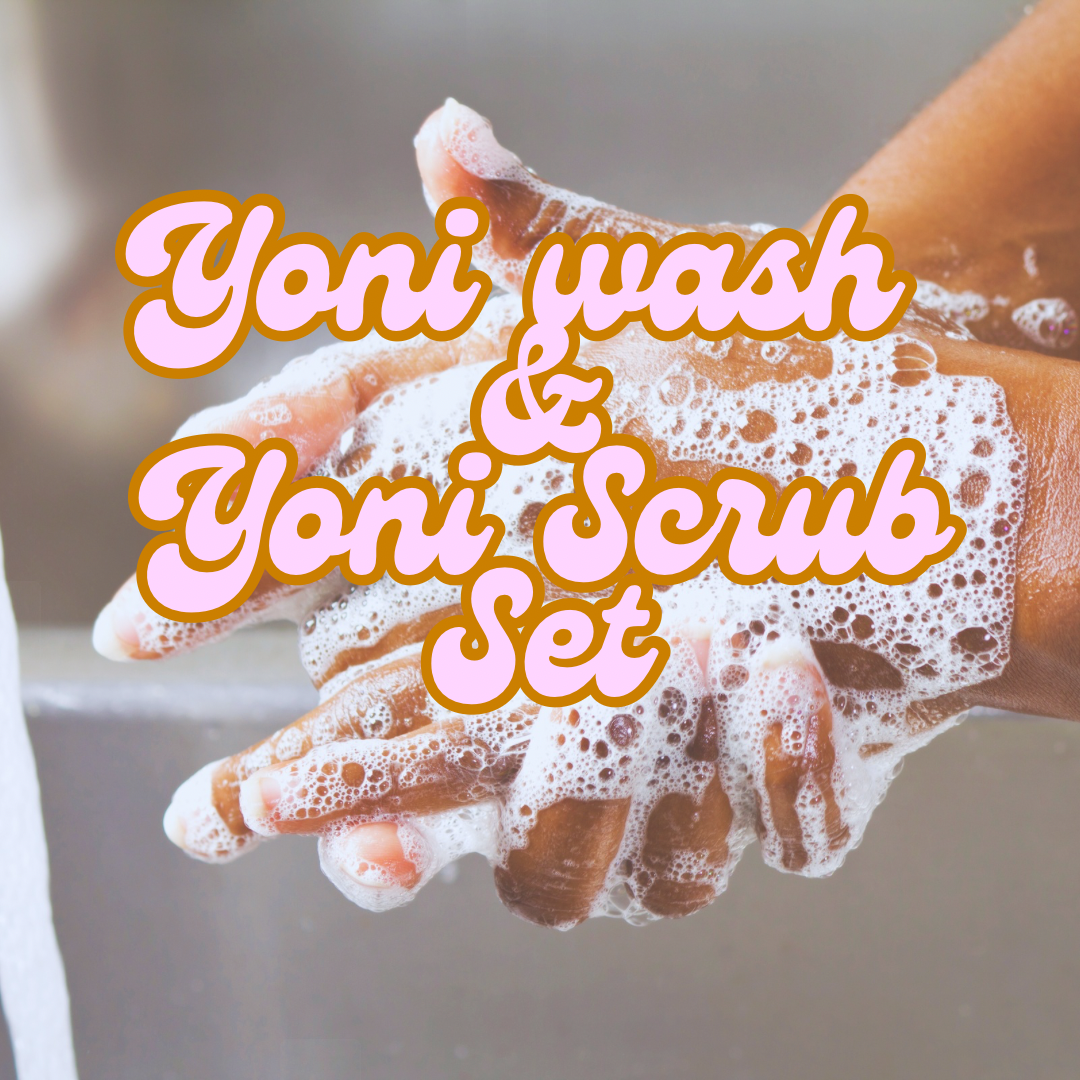 Yoni Wash & Yoni Scrub Combo Set