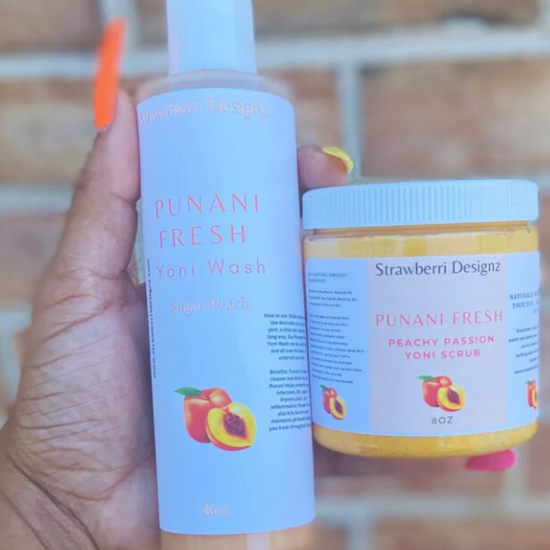 Yoni Wash & Yoni Scrub Combo Set