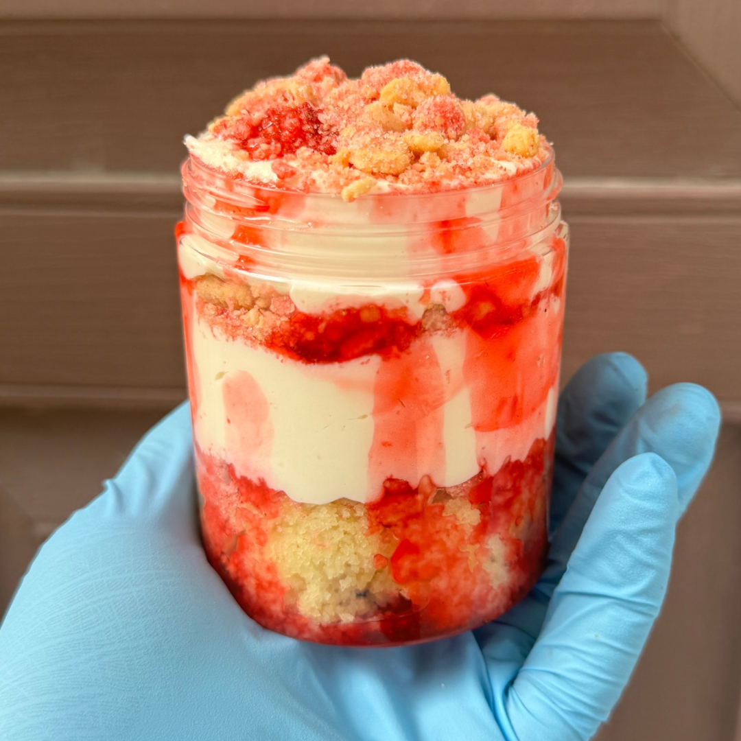 3 Pack Cheesecake Pound Cake Jars