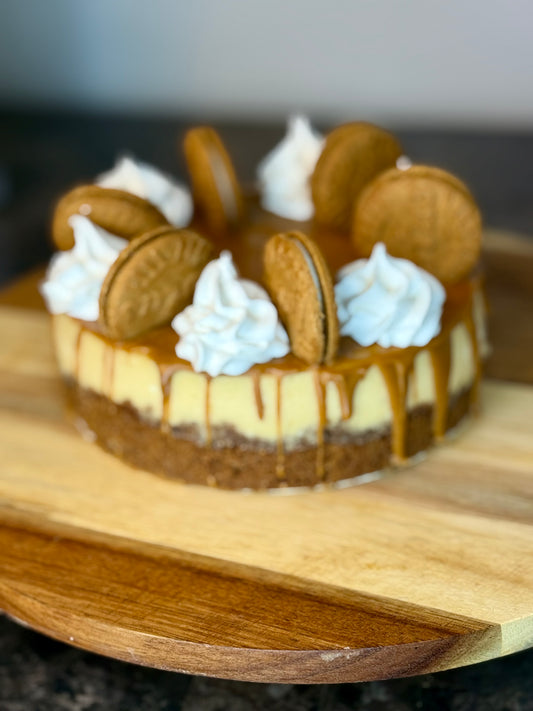 Cookie Butter Cheesecake (scratch)