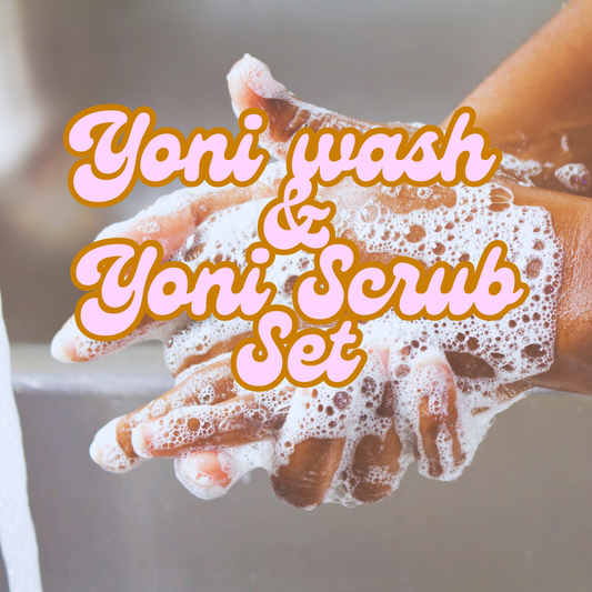 Yoni Wash & Yoni Scrub Combo Set