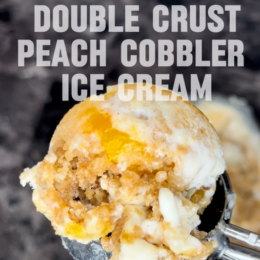 Peach Cobbler Ice Cream Recipe